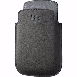BlackBerry Pocket Microfibre Case for Curve 9220 9310 9320 Black Grey