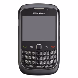 BlackBerry Curve 3G Hardshell mobile phone case Cover Black
