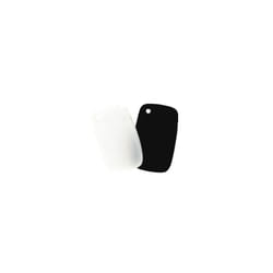 BlackBerry Skin for BlackBerry Curve 8520/9300 - Black and White (Twin Pack)