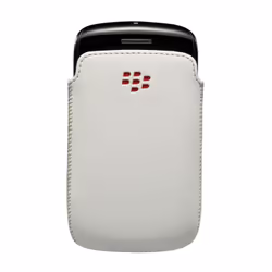 BlackBerry Curve 9380 mobile phone case Pouch case White