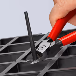 KNIPEX Diagonal Pliers for Flush Cut Plastics  Red