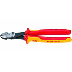 KNIPEX - 74 08 250 US Tools - High Leverage Diagonal Cutters  1000V Insulated (7408250US)