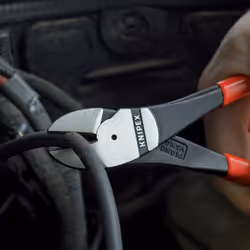 KNIPEX High Leverage Diagonal Cut-Spring Red and Blue