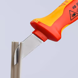Cable Knife insulating multi-component handle, VDE-tested 190 mm 98 52