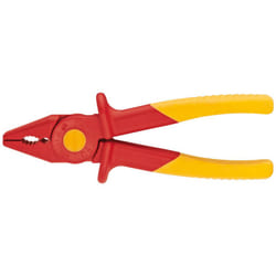 Knipex Tools 98 62 01 Snipe Nose Plastic Pliers 1000V Insulated  Red/Yellow