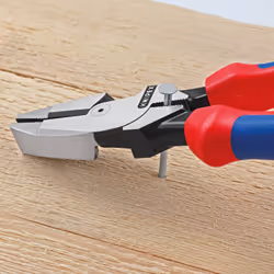 KNIPEX High Leverage Lineman's Pliers Head Tethered Att
