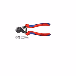 Knipex Tools KX9562160SBA 6.25 in. Hi-Lev Wire Rope Cutter Plier