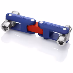 KNIPEX Tools - Control Cabinet Key Double-Joint (001106V03)