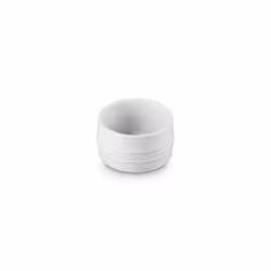 Le Creuset Stoneware Round Straight Wall Ramekin  6.75oz.  White