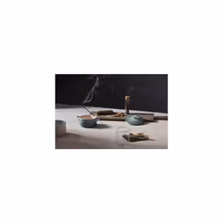 Le Creuset Stoneware Mini Round Cocotte with Lid  8 oz.  Sea Salt
