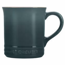 Le Creuset Stoneware Set of 4 Mugs  14 oz. each  Artichaut