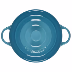 Le creuset Stoneware Mini Round cocotte, 14 oz, caribbean