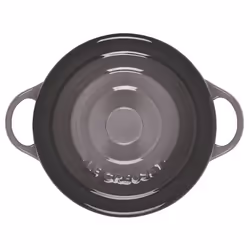 Le creuset Stoneware Mini Round cocotte, 14 oz, Oyster