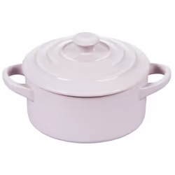 Le Creuset Stoneware Mini Round Cocotte 8oz Shallot