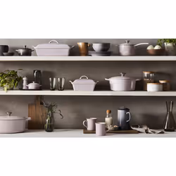 Le Creuset Stoneware Mini Round Cocotte  8oz  Shallot
