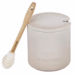 Le Creuset Stoneware Honey Pot 14 oz. Meringue