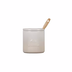 Le Creuset Stoneware Honey Pot  14 oz.  Meringue
