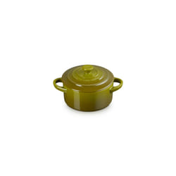 Le Creuset Stoneware Mini Round Cocotte  8 oz.  Olive
