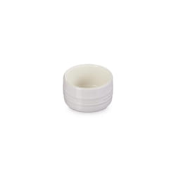 Le Creuset Stoneware Round Straight Wall Ramekin  6.75oz.  Shallot