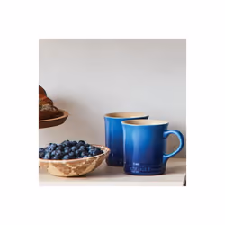 Le Creuset Stoneware Vancouver Mug  14 oz.  Peche