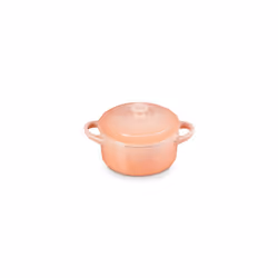 Le Creuset Stoneware Mini Round Cocotte 8oz. Peche