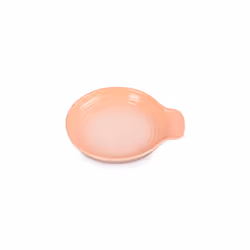 Le Creuset Stoneware Signature Round Spoon Rest 6in. Peche