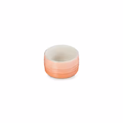 Le Creuset Stoneware Round Straight Wall Ramekin 6.75oz. Peche