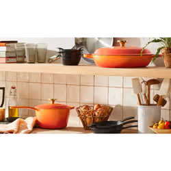 Le Creuset Stoneware & Silicone 5pc. Utensil Crock Set  Peche