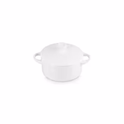 Le Creuset Stoneware Mini Round Cocotte 24 oz. White