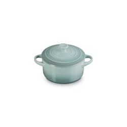 Le Creuset Stoneware Mini Round Cocotte  24 oz.  Sea Salt
