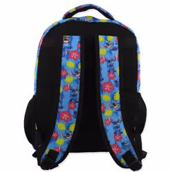Disney Lilo and Stitch Girl's Boy's Adult's 16 Inch School Backpack Bag (One Size  Blue)