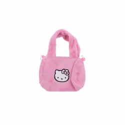 Hello Kitty 880168 Hello Kitty Hot Pink Duffle Purse with Strap