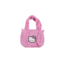 Hello Kitty 880168 Hello Kitty Hot Pink Duffle Purse with Strap