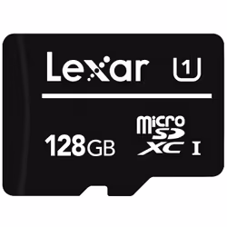 Lexar 932829, 128 GB, MicroSDXC, Class 10, UHS-I, 80 MB/s, Class 1 (U1)