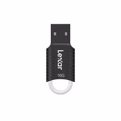 Lexar JumpDrive V40, 16 GB, USB Type-A, 2.0, Capless, 2.6 g, Black
