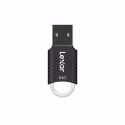 Lexar JumpDrive V40, 64 GB, USB Type-A, 2.0, Capless, 2.6 g, Black