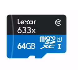 Lexar 633x 64 GB MicroSDHC UHS-I Class 10