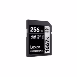 Lexar SDXC, 256 GB UHS-II Class 10