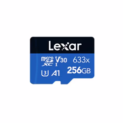 Lexar High Performance 100M/S 32/64/128GB 633x Micro SD Memory Card SDXC TF Card Microsd - 256GB