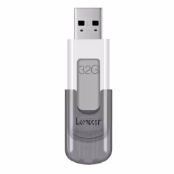 Lexar JumpDrive V100 USB flash drive 32 GB USB Type-A 3.2 Gen 1 (3.1 Gen 1) Grey, White - Additional view 2