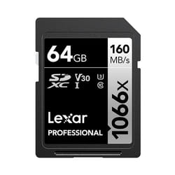 Lexar Professional 1066x 64 GB SDXC UHS-I Class 10