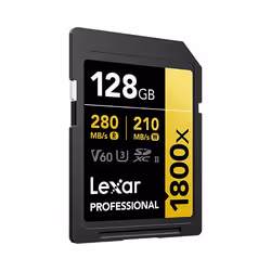 Lexar Professional 1800x 128 GB SDXC UHS-II Class 10