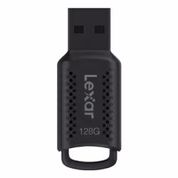 Lexar JumpDrive LJDV400128G-BNBNG, 128 GB, USB Type-A, 3.2 Gen 1 (3.1 Gen 1), 100 MB/s, Slide, Black