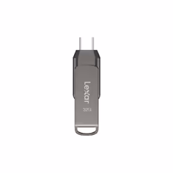 Lexar JumpDrive LJDD400032G-BNQNG, 32 GB, USB Type-C, 3.2 Gen 1 (3.1 Gen 1), 130 MB/s, Swivel, Grey