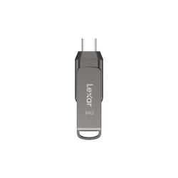 Lexar JumpDrive LJDD400064G-BNQNG USB flash drive 64 GB USB Type-C 3.2 Gen 1 (3.1 Gen 1) Grey