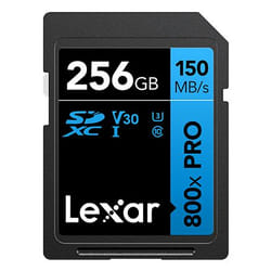 Lexar High-Performance 800xPRO 256 GB SDXC UHS-I Class 10