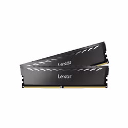 Lexar 32GB (2x16GB) THOR DDR4 RAM 3200MT/s CL16 1.35V Desktop Memory with Heatsink  AMD Ryzen & Intel XMP 2.0  Black (LD4U16G ...