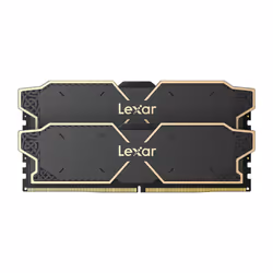 Lexar 32GB (2x16GB) THOR OC DDR5 RAM 5600MT/s CL36 1.25V Desktop Memory with Heatsink  AMD Expo and Intel XMP 3.0  Black (LD5 ...