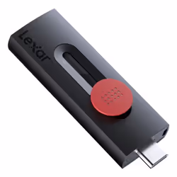 Lexar JumpDrive Dual Drive D300 USB flash drive 128 GB USB Type-A / USB Type-C 3.2 Gen 1 (3.1 Gen 1) Black