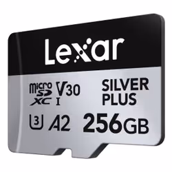Lexar Professional SILVER PLUS 256 GB MicroSDXC UHS-I Class 3
